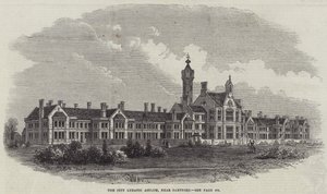 O asilo lunar da cidade, perto de Dartford de English School