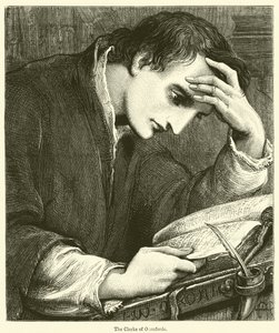 O Clerke de Oxenforde (gravura) de English School