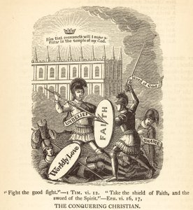 O cristão conquistador (gravura) de English School