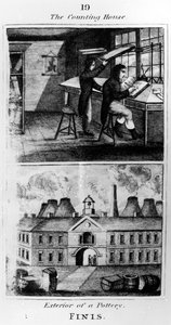 A casa de contagem, 1827 de English School