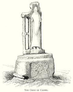 A Cruz de Cashel (gravura) de English School