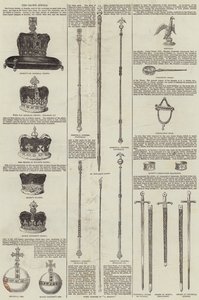 As Jóias da Coroa (gravura) de English School