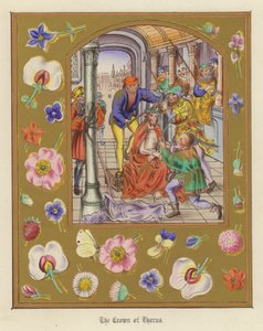 A Coroa de Espinhos (cor litho) de English School