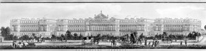 The Cumberland Terrace, 1831 de English School