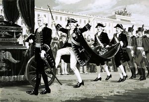 O Czar Que Nunca Cresceu, Czar Pedro (guache no papel) de English School