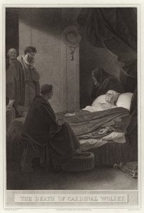 A morte do cardeal Wolsey de English School