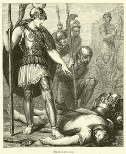A Morte de Hector (gravura) de English School