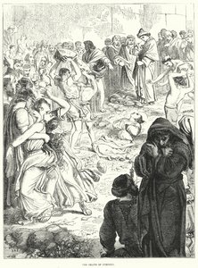 A Morte de Estevão (gravura) de English School