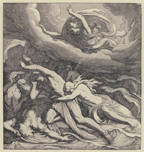 O Dilúvio (gravura) de English School