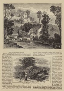 The Derwentwater Estates (gravura) de English School