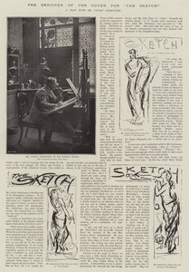 O Designer da Capa do "The Sketch" (litho) de English School