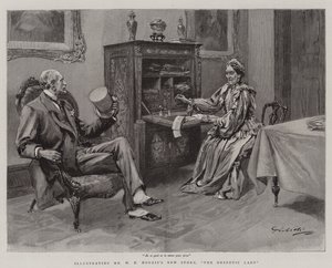 A Senhora Déspota (gravura) de English School