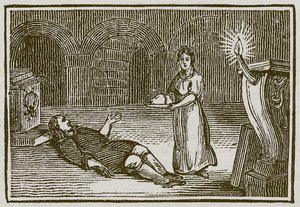 O Marido Bêbado (gravura) de English School