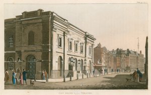 O Teatro Drury Lane, em Londres de English School