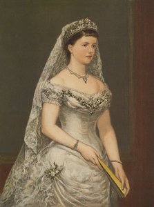 A Duquesa de Albany (chromolitho) de English School