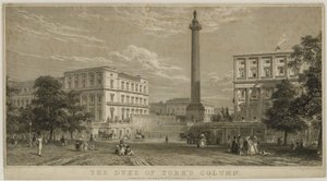 A, duque, de, Yorks, coluna, carlton, terraço, st jamess, parque, londres de English School
