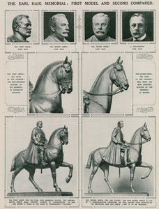 O Memorial Earl Haig: Primeiro Modelo e Segundo Comparado de English School