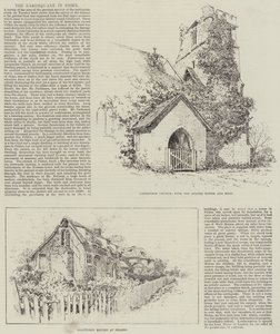 O terremoto em Essex (litho) de English School