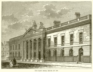 A Casa da Índia Oriental em 1803