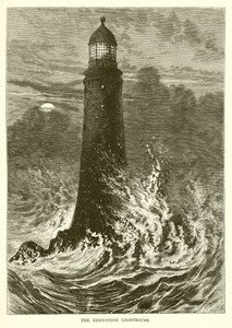 O farol de Eddystone de English School