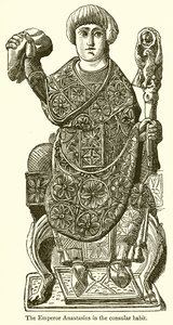O Imperador Anastácio no Hábito Consular de English School