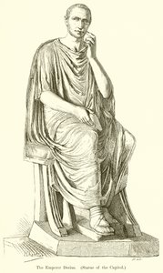 O imperador Décio (Estátua do capitólio) de English School