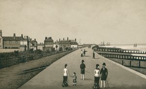 The Esplanade, Harwich (litografia) de English School