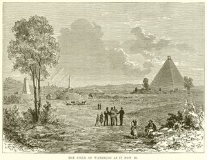 O campo de Waterloo como é agora