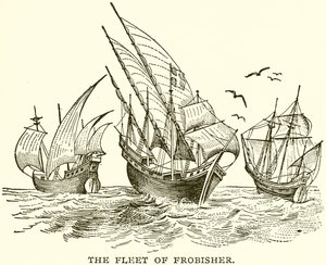 A frota do Frobisher de English School