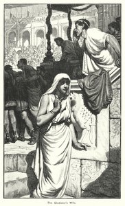 A Mulher do Gladiador (gravura) de English School