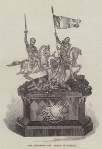 The Goodwood Cup, Death of Harold (gravura) de English School