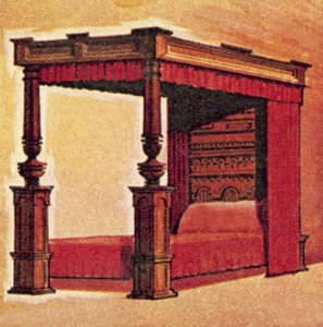 A grande cama de mercadorias de English School