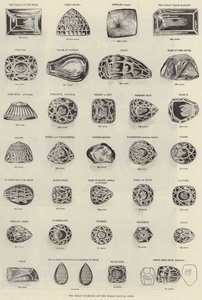 Os Grandes Diamantes do Mundo (gravura) de English School