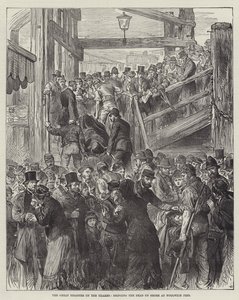 O Grande Desastre no Tamisa, trazendo os Mortos à Costa no Cais de Woolwich (gravação) de English School