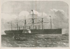 O navio a vapor Great Eastern de English School
