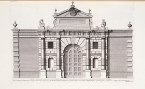 O Grande Portão na Burlington House, Piccadilly, de 