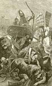 O Grande Sesostris (Ramsés II) na Batalha de Kadesch de English School