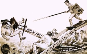 O Grande Torneio de Água em Sete, França de English School