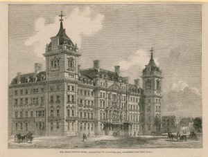 O Great Western Hotel, em Paddington, Londres de English School