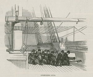 As Escolas do Royal Hospital de Greenwich; Exercitando armas de English School