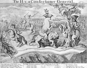 O confeiteiro geral H-V-N, c.1743 de English School