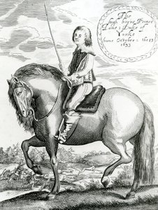 Príncipe James Duque de Yorke, 1640-50 de English School