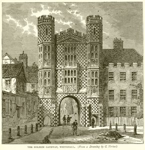 O Portal Holbein, Whitehall de English School