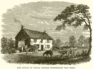 A casa em que George Stephenson nasceu