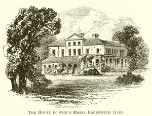 A casa em que Maria Edgeworth viveu