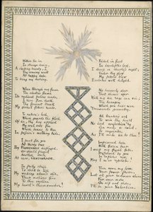 A Flor de Gelo, publicada em The Reader, 1865 de English School
