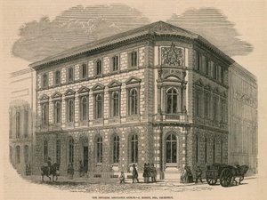 O escritório da Imperial Assurance - J Gibson, arquiteto de English School