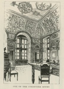O Instituto Imperial: uma das salas do comitê de English School