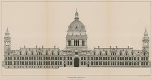 The Imperial Institute, design de AW Blomfield de English School