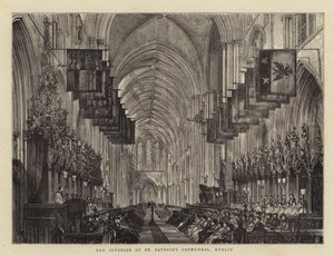O Interior da Catedral de St Patrick